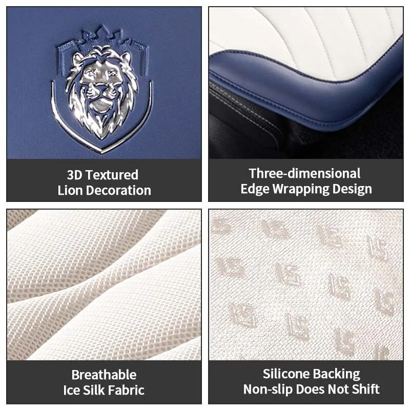 3D Ice Silk Car Seat Cover